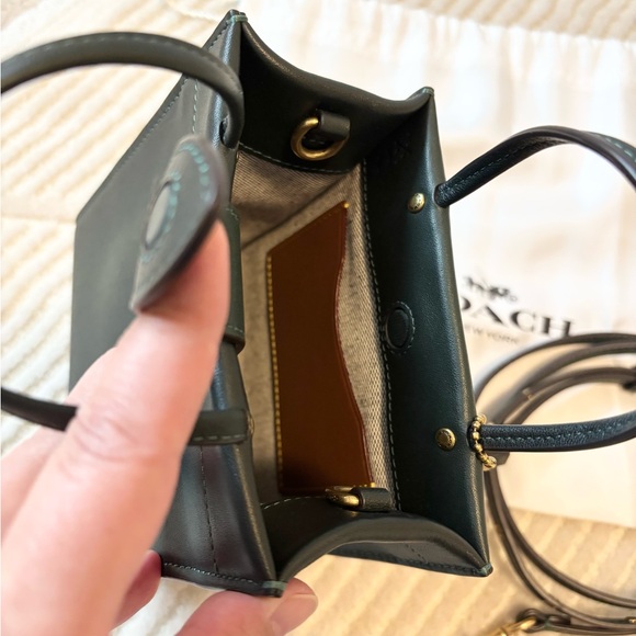 Coach Green Crossbody Bag - Picture 10 of 11